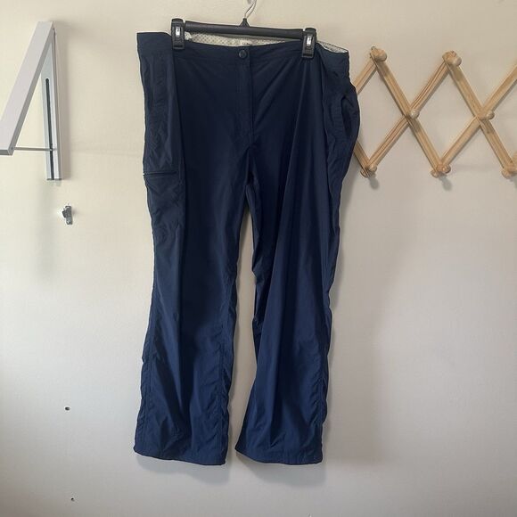 L.L. Bean Pants - LL Bean Comfort Trail Women’s Blue Pants Size 20 Petite